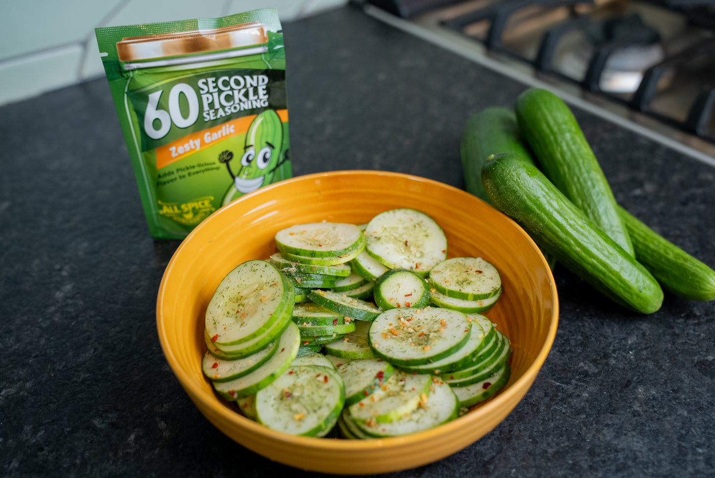 60-Second Pickle - Zesty Garlic 1 Pound Bulk