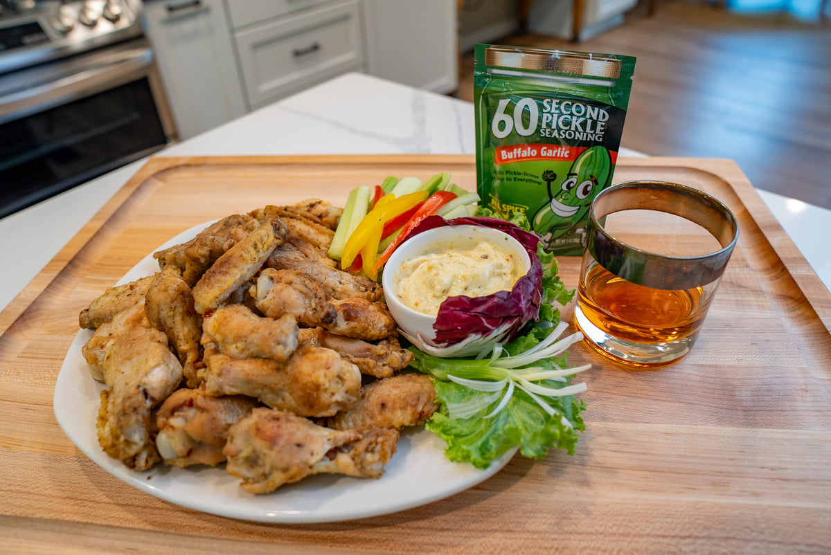 60-Second Pickle - Buffalo Garlic