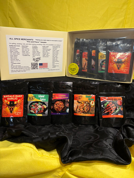 Fire and Flavor Sampler