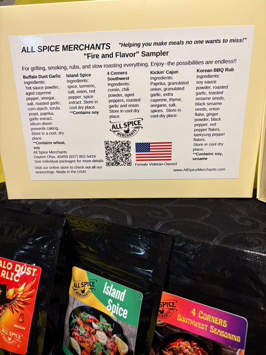 Fire and Flavor Sampler
