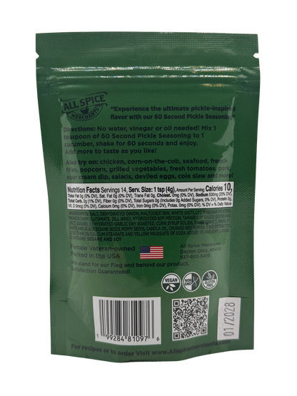 60-Second Pickle - Asian Ginger