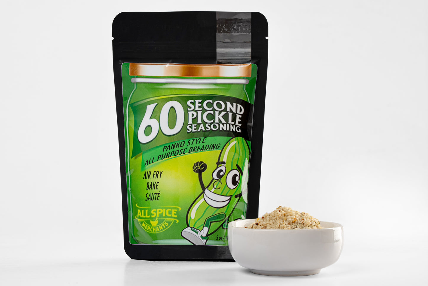 60-Second Pickle Panko Breading