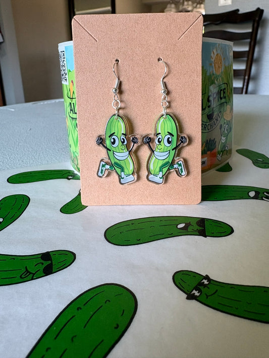 Mr. Pickle Earrings
