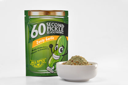 Zesty Garlic pickle-flavor seasoning spice mix