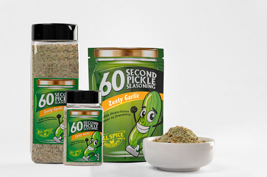 Zesty Garlic pickle-flavor seasoning spice mix
