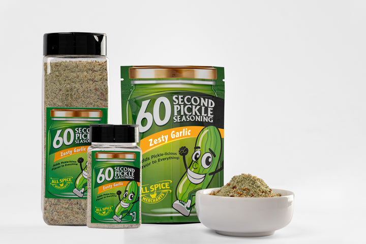 Zesty Garlic pickle-flavor seasoning spice mix